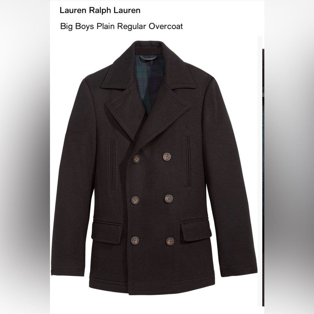 Ralph Lauren Black Pea Coat